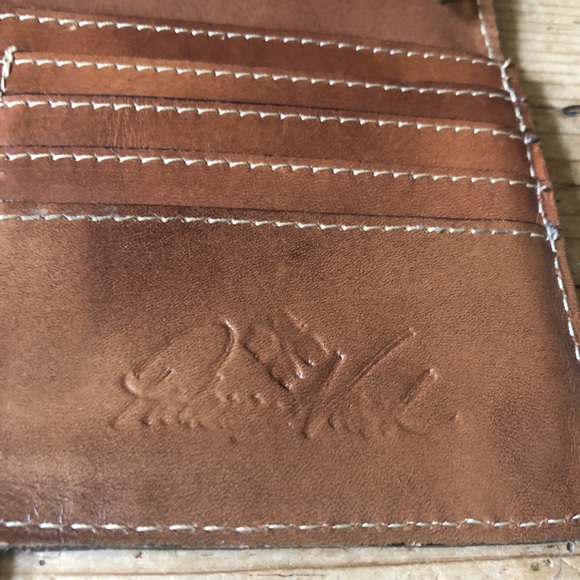 RARE Patricia Nash Signature Map Pitelli Bifold Leather Wallet - Picture 9 of 17